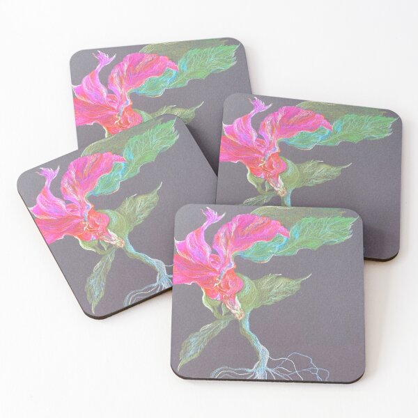 Item preview, Hot pink flower  designed and sold by jsnitchler.redbubble.com.