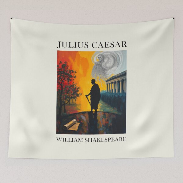 Item preview, Julius Caesar William Shakespeare Classic English Literature Artwork designed and sold by kakarikihill.
