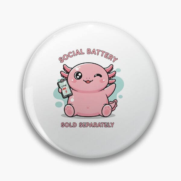 Item preview, Selective Socializing Axolotl designed and sold by fluxwear2025.