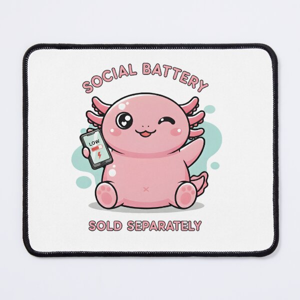 Item preview, Selective Socializing Axolotl designed and sold by fluxwear2025.