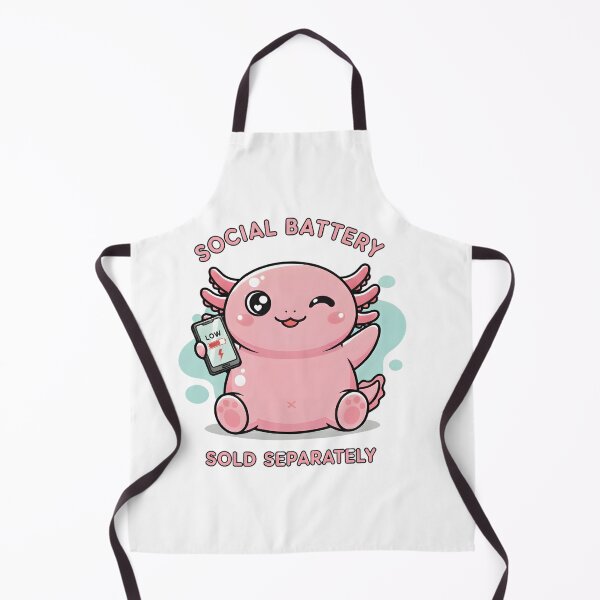 Item preview, Selective Socializing Axolotl designed and sold by fluxwear2025.