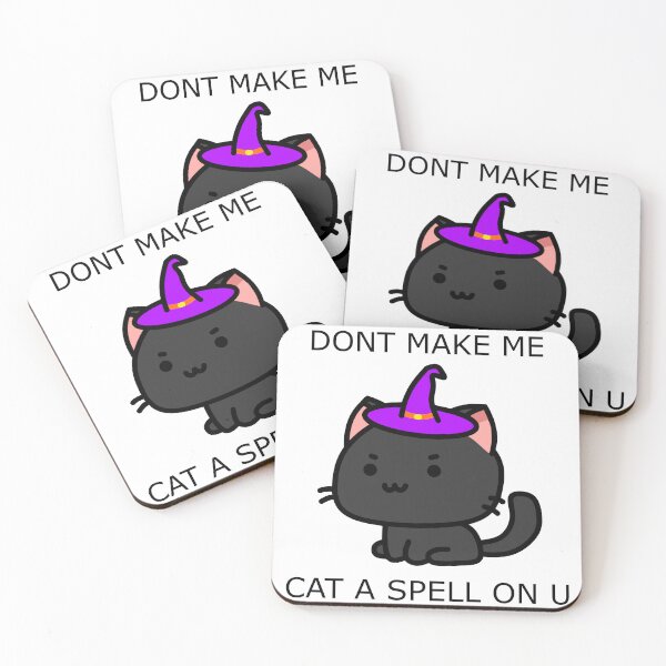 Item preview, Cute Halloween Witch Cat with Pun designed and sold by ZDesigns2000.