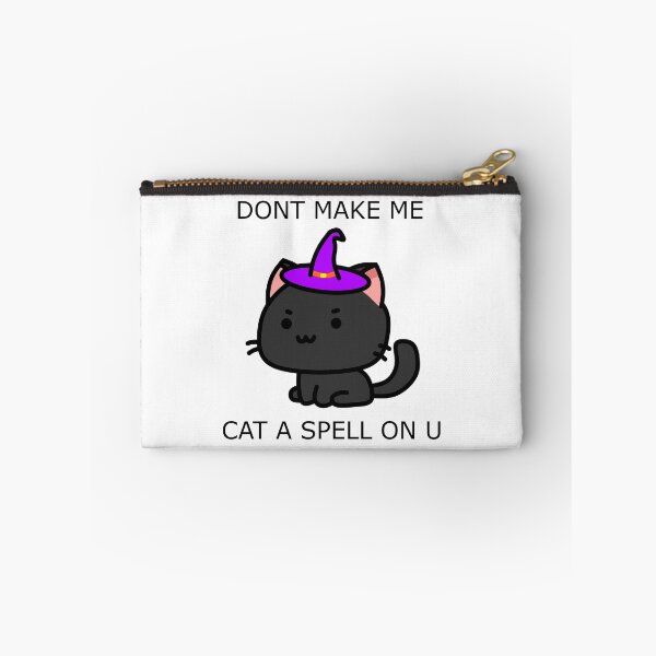 Item preview, Cute Halloween Witch Cat with Pun designed and sold by ZDesigns2000.