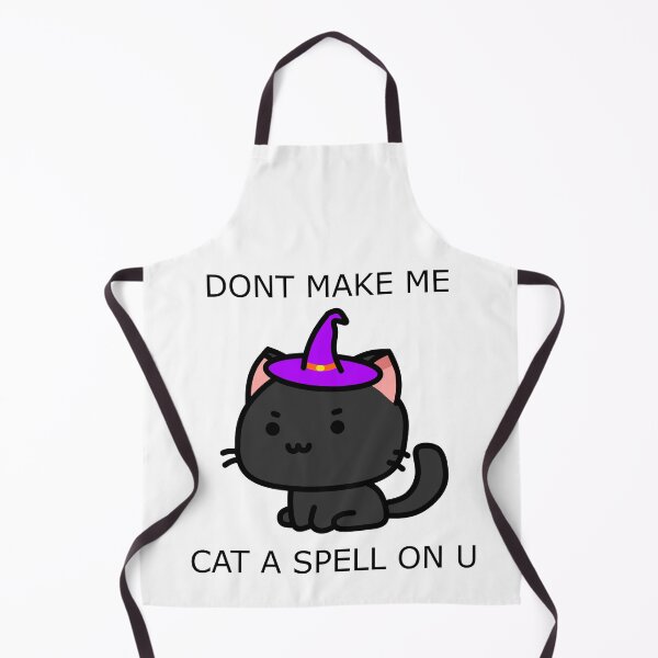 Item preview, Cute Halloween Witch Cat with Pun designed and sold by ZDesigns2000.