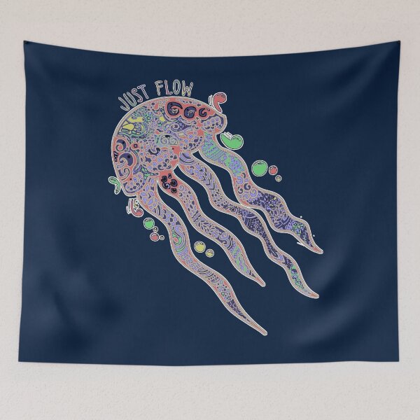 Item preview, Flow like jellyfish designed and sold by CarliPeraza.