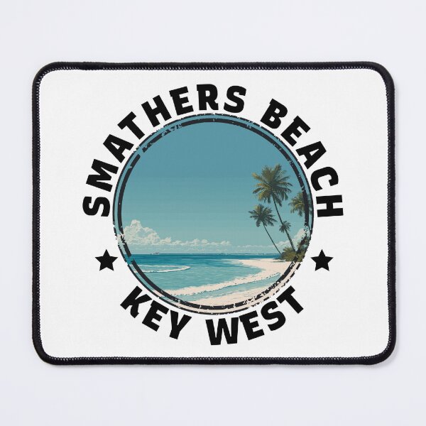 Item preview, Smathers Beach - Key West (with Black Lettering) designed and sold by VelvetRoom.