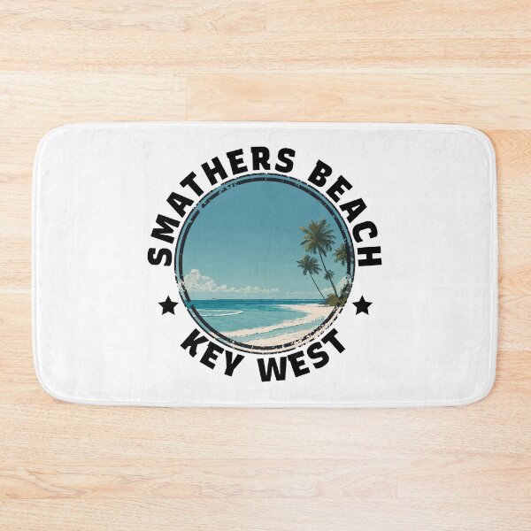 Item preview, Smathers Beach - Key West (with Black Lettering) designed and sold by VelvetRoom.