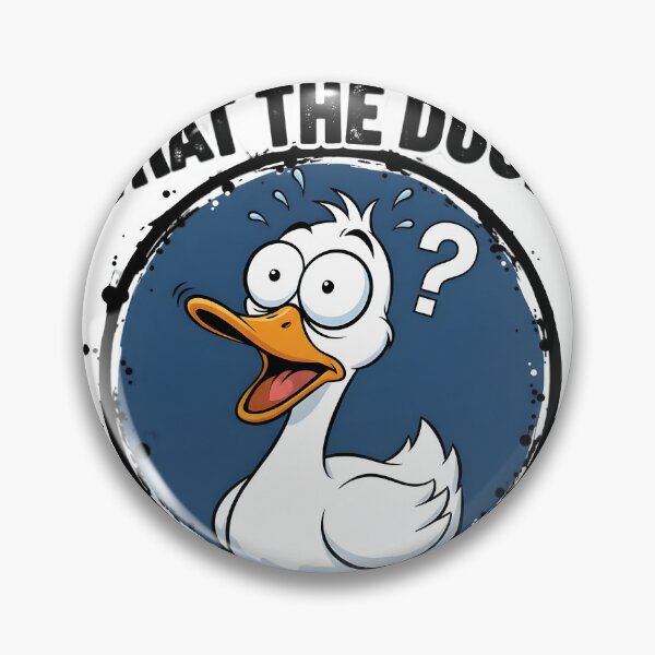 Item preview, ¡¿Qué demonios?! - Diseño divertido de juego de palabras con animales exasperados designed and sold by SoulsetJourney.