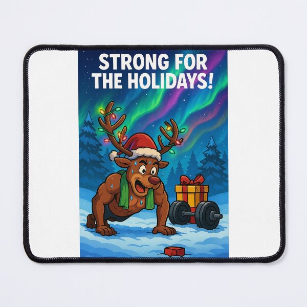 Item preview, Strong_for_the_Holidays | WildWakeDesigns designed and sold by wildwakedesigns.