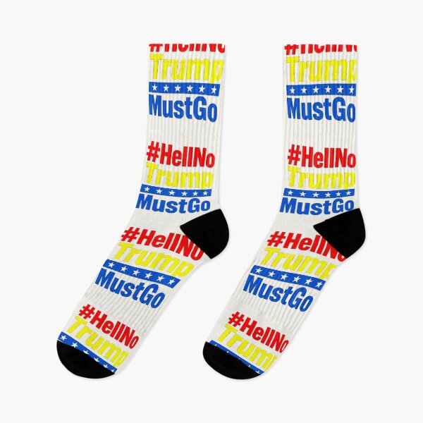 Item preview, #HellNoTrumpMustGo – Red, White, and Bold - HNTMG 20 designed and sold by WheelieGdArt.