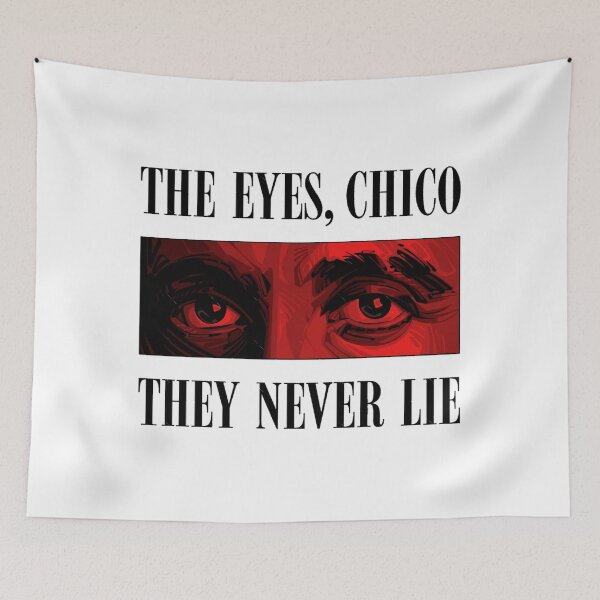 Item preview, Scarface Eyes on White Active  designed and sold by NOELGARCIAA.