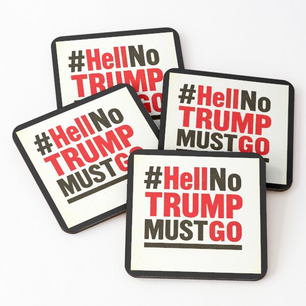 Item preview, #HellNoTrumpMustGo – Bold Resistance - HNTMG 22 designed and sold by WheelieGdArt.