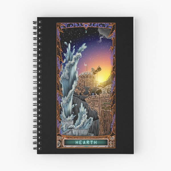 Item preview, The Outer Wilds Tarot: 3- HEARTH designed and sold by rjkinner-art.