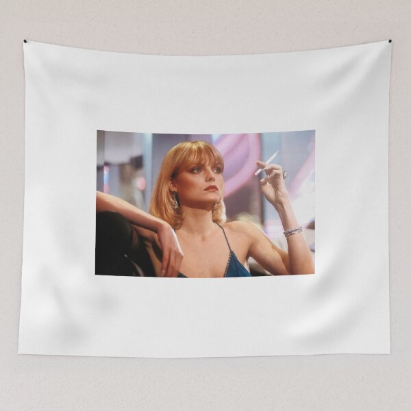 Item preview, Scarface Michelle Pfeiffer Elvira Hancock Al pacino movie Classic designed and sold by NOELGARCIAA.