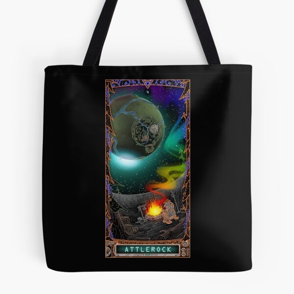 Item preview, The Outer Wilds Tarot: 4- ATTLEROCK designed and sold by rjkinner-art.