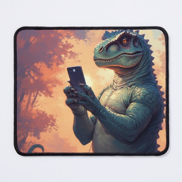 Item preview, T-Rex on the Phone designed and sold by YAM716.