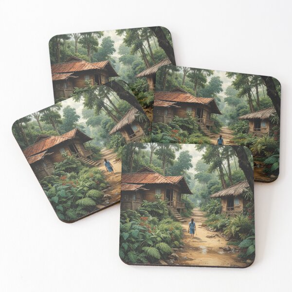 Item preview, Jungle Village Path designed and sold by glorychar.