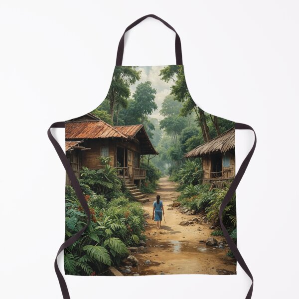 Item preview, Jungle Village Path designed and sold by glorychar.