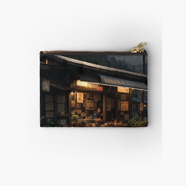 Item preview, Rainy Night at the Rustic Grocer designed and sold by glorychar.