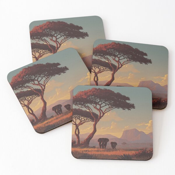 Item preview, Acacia Sunset on the Savanna designed and sold by glorychar.
