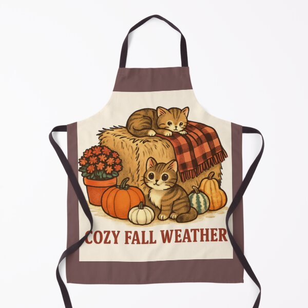 Item preview, Cozy fall weather with kittens designed and sold by SandraKJohnson.