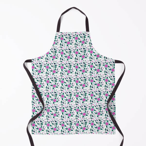 Item preview, Pink Mint Flower Pattern designed and sold by KiwiArtistDK.