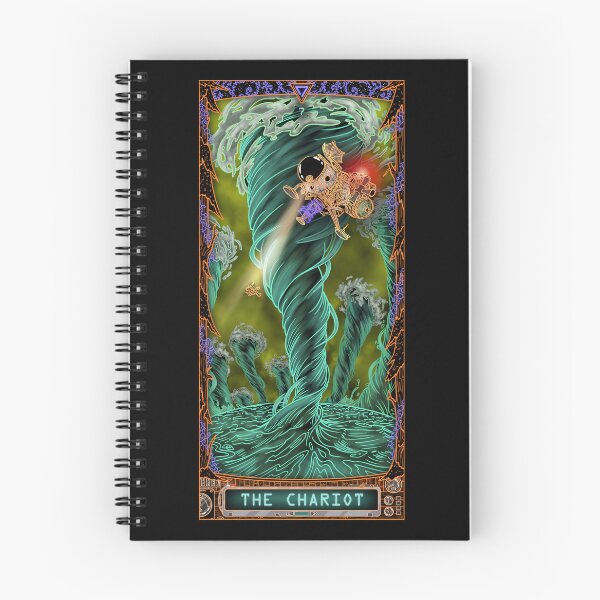 Item preview, The Outer Wilds Tarot: 7- THE CHARIOT designed and sold by rjkinner-art.