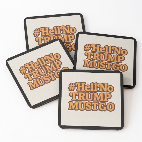 Item preview, #HellNoTrumpMustGo – Retro Revolution Edition - HNTMG 4 designed and sold by WheelieGdArt.