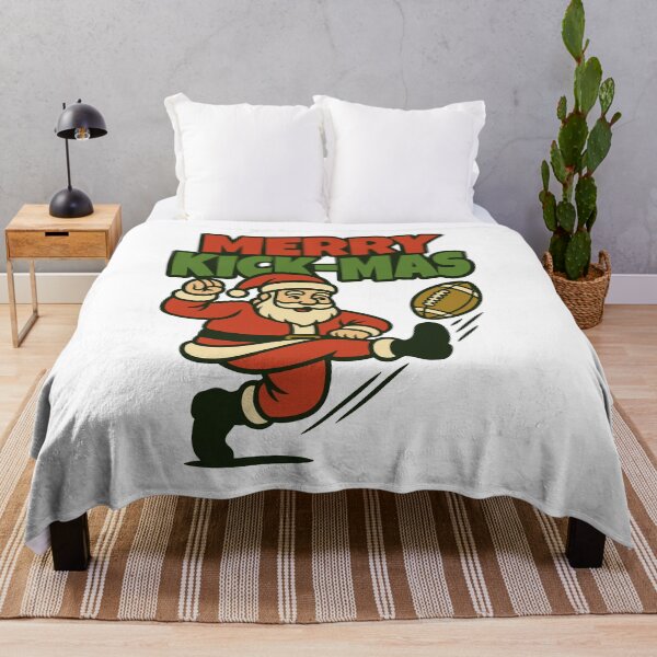 Item preview, Merry Kick-Mas Funny Christmas Football designed and sold by TKsTees.