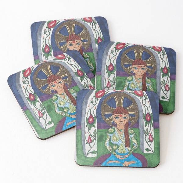 Item preview, Meditative ladie Eden lotus position designed and sold by David Ulm.