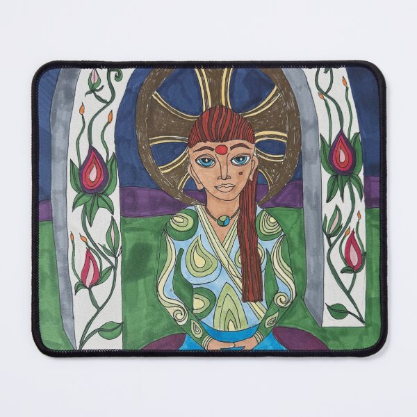 Item preview, Meditative ladie Eden lotus position designed and sold by David Ulm.