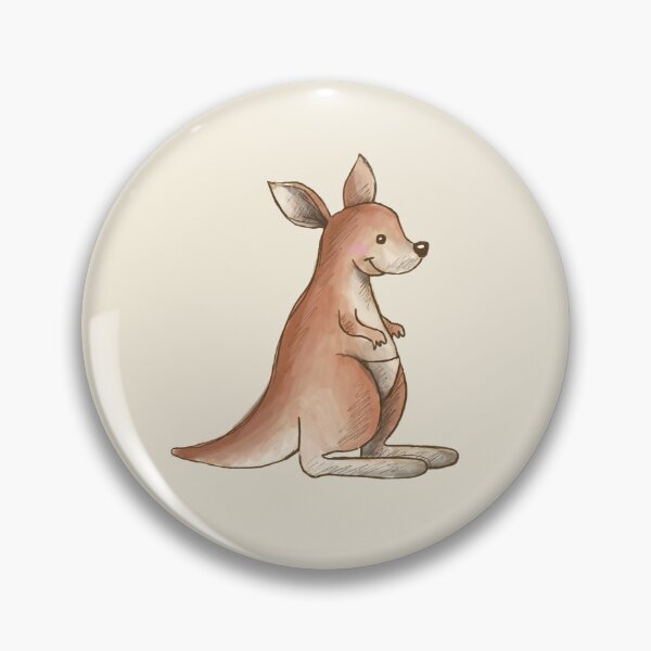 Item preview, Aussie Animals: Kangaroo designed and sold by Those Pencil Shavings.