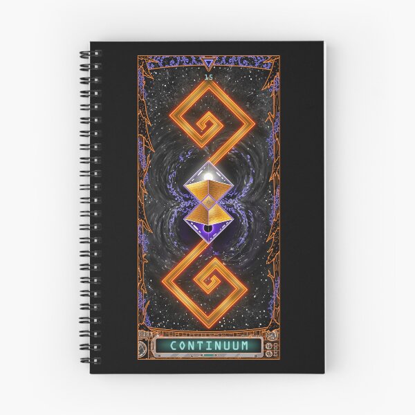 Item preview, The Outer Wilds Tarot: 15- CONTINUUM designed and sold by rjkinner-art.