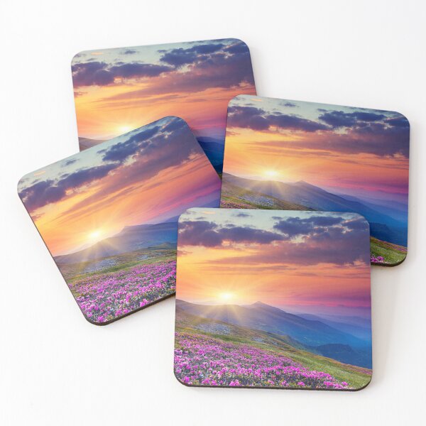 Item preview, Colorful mountain sunrise  designed and sold by SandraKJohnson.