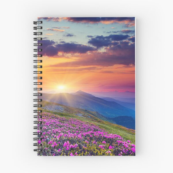 Item preview, Colorful mountain sunrise  designed and sold by SandraKJohnson.