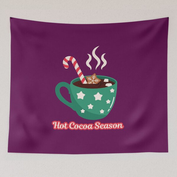 Item preview, Hot Cocoa Season Christmas Mug Design designed and sold by Inkworksbyshery.