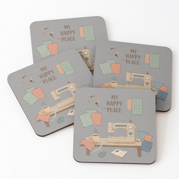 Item preview, Creative Sanctuary Sewing Studio - My Happy Place Art designed and sold by Craft Ctyle.