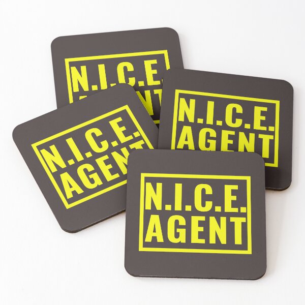 Item preview, Activist humor Nice Agent Official Happy Member Protest Costume designed and sold by faridman.