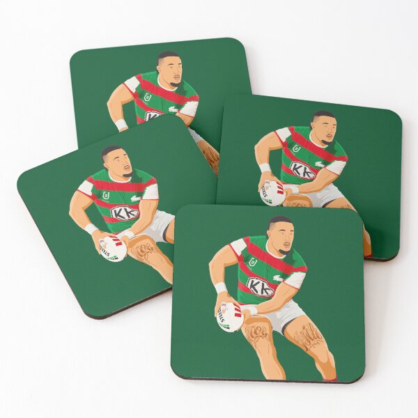 Item preview, Keaon Koloamatangi - South Sydney Rabbitohs - National Rugby League / NRL designed and sold by ozsports.