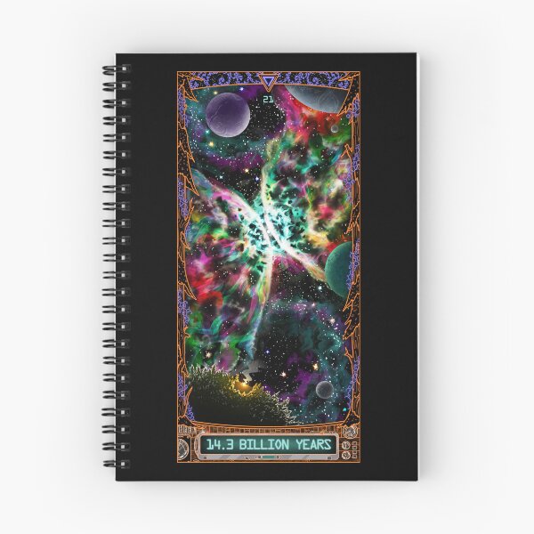 Item preview, The Outer Wilds Tarot: 21- 14.3 Billion Years designed and sold by rjkinner-art.