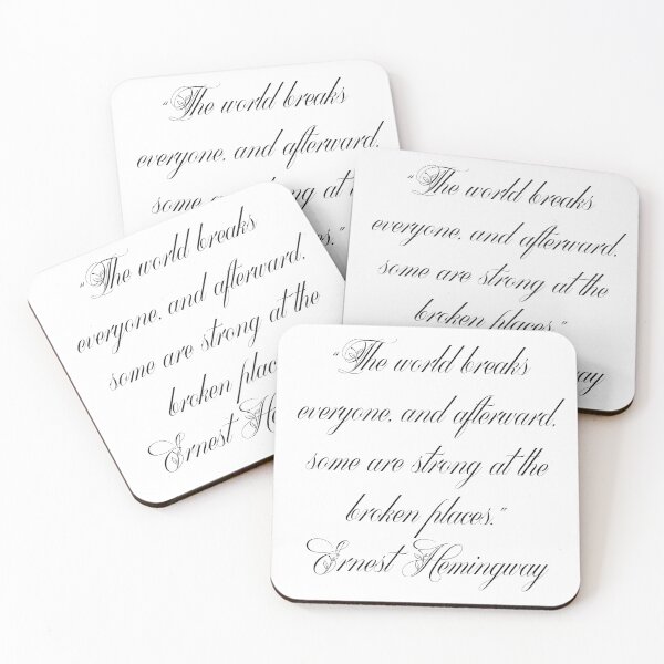 Item preview,  Ernest Hemingway Quotes designed and sold by 4ever-Undaunted.