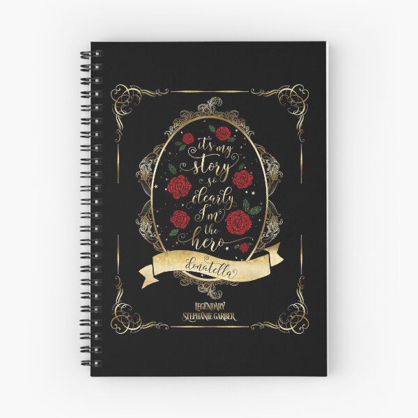 Item preview, It's my story so clearly I'm the hero. Donatella designed and sold by literarylifeco.