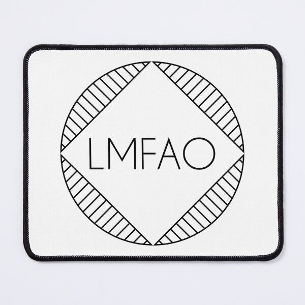 Item preview, LMFAO — Minimalist Internet Acronym Art in Black designed and sold by didijuca.
