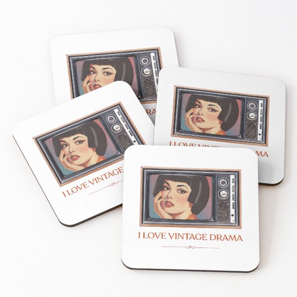 Item preview, I Love Vintage Drama TV Japan Girl designed and sold by Vintage City.
