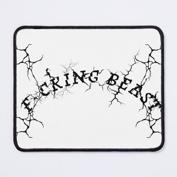 Item preview, Beast Mode Metal Logo Black and white| Gymwear Design | Dark Strength Style designed and sold by Gary-Shop.