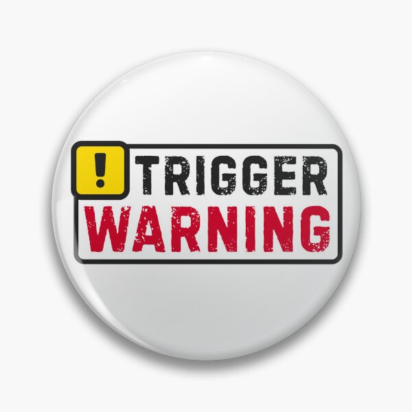 Item preview, Trigger Warning Hazard Sign designed and sold by UNK-Fatigues.