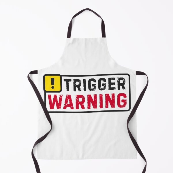 Item preview, Trigger Warning Hazard Sign designed and sold by UNK-Fatigues.
