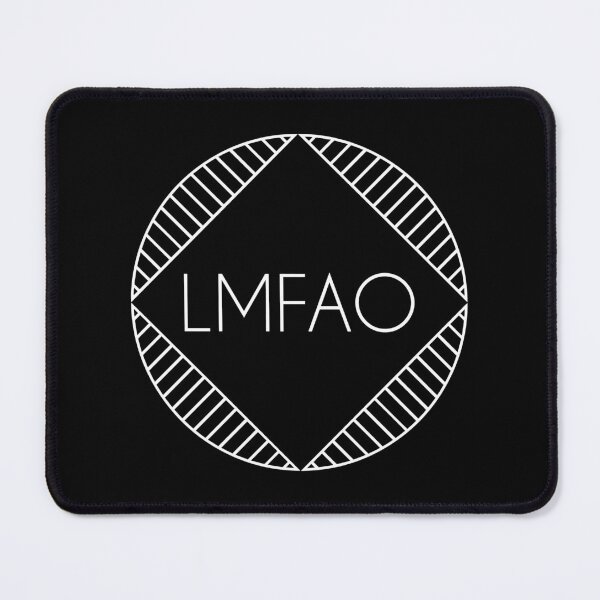 Item preview, LMFAO — Minimalist Internet Acronym Art in White designed and sold by didijuca.