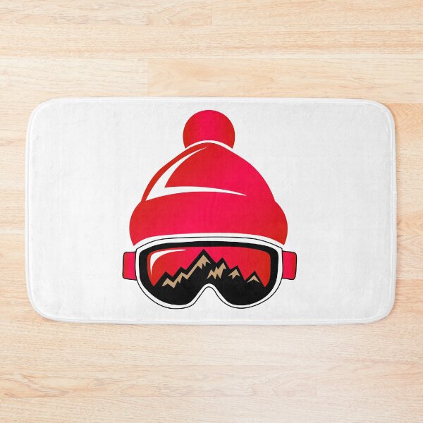 Item preview, Ski Goggles Mountain Beanie designed and sold by O2 Artistry.
