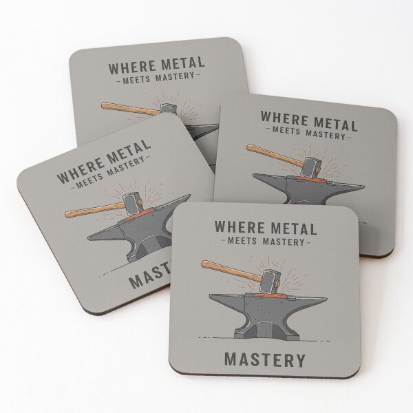Item preview, Blacksmith Anvil Mastery - Where Metal Meets Craft designed and sold by Craft Ctyle.